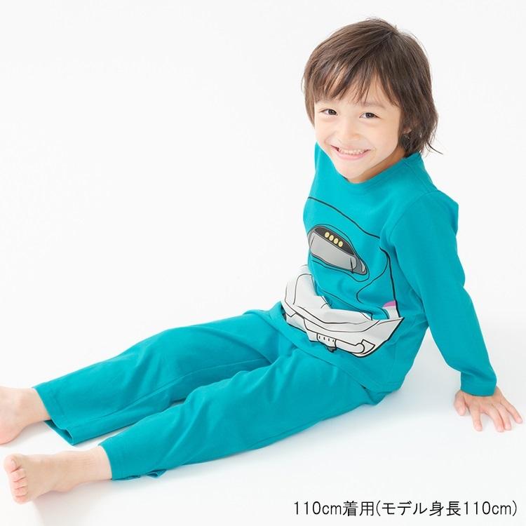 Kids Foret（キッズフォーレ） 新幹線柄パジャマ なりきり JR 電車 90