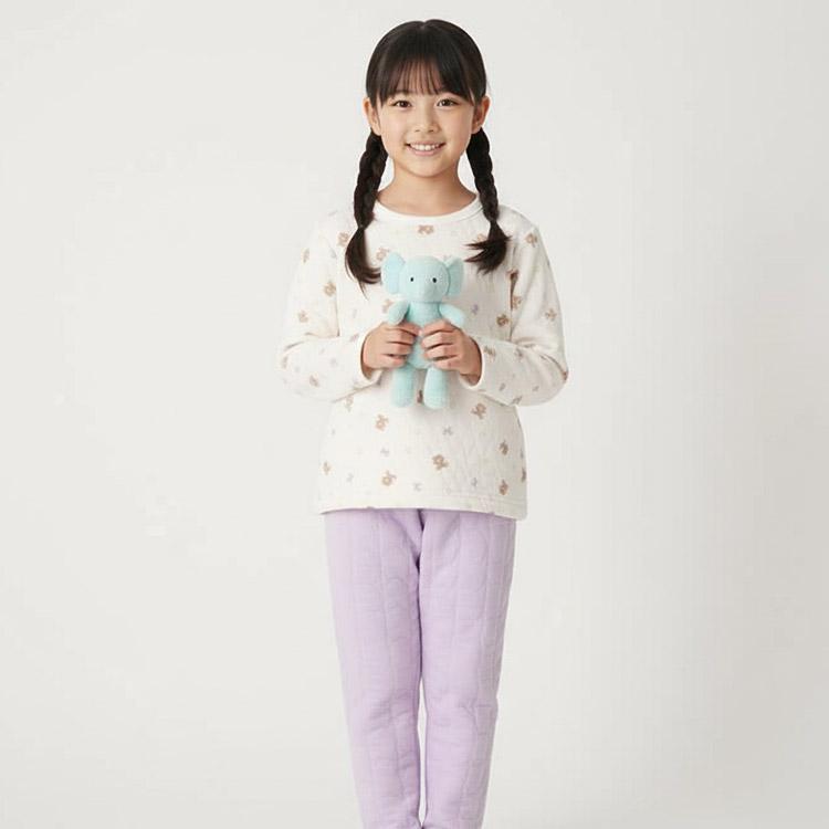 Kids Foret（キッズフォーレ） 爆買 30％OFFセールキルトパジャマ 長袖
