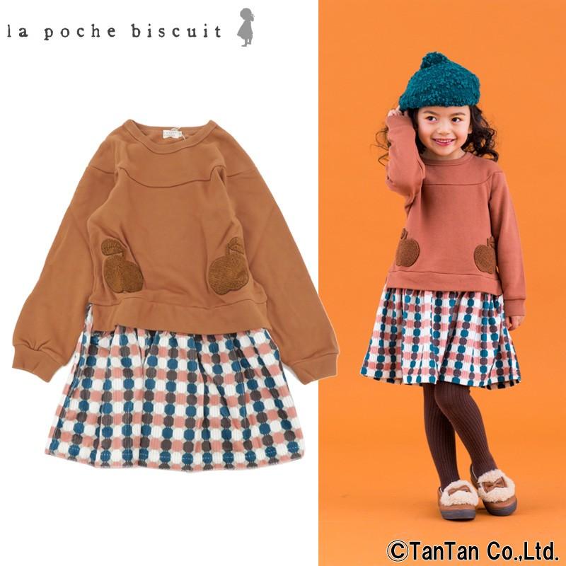 40 Offセール 長袖ワンピース りんご柄 女の子 ベビー 裏毛 La Poche Biscuit ラポシェビスキュイ ネコポス便ng 1903 C Lpb Lp19au107 子供服 ベビー服通販タンタン 通販 Yahoo ショッピング