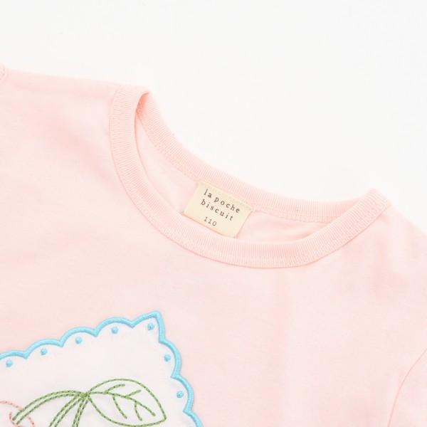 la poche biscuit（ラポシェビスキュイ） 30％OFFセール 半袖Tシャツ