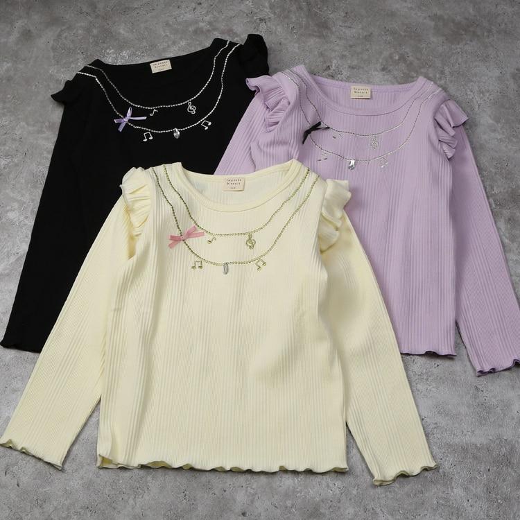 la poche biscuit（ラポシェビスキュイ） 30％OFFセール 長袖Tシャツ