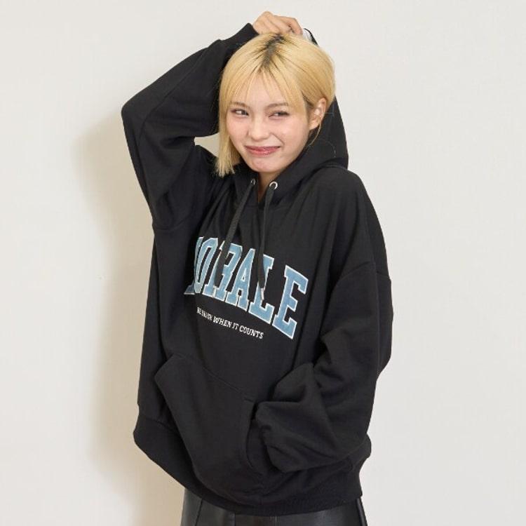 LOVETOXIC アップリパーカ カレッジロゴ ラブトキシック 吸水速乾 140