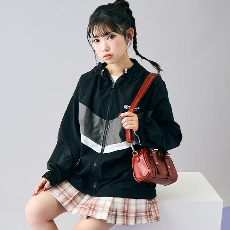 LOVETOXIC 10％OFFセールルーズラインブルゾン はっ水機能