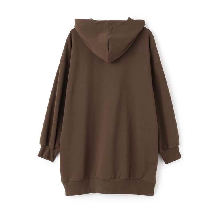 LOVETOXIC 30％OFFセールルーズパーカワンピース ラブトキシック 裏毛