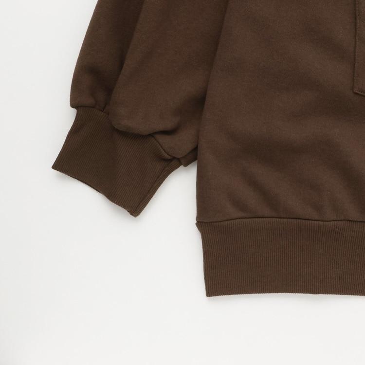 LOVETOXIC 10％OFFセールルーズパーカワンピース ラブトキシック 裏毛