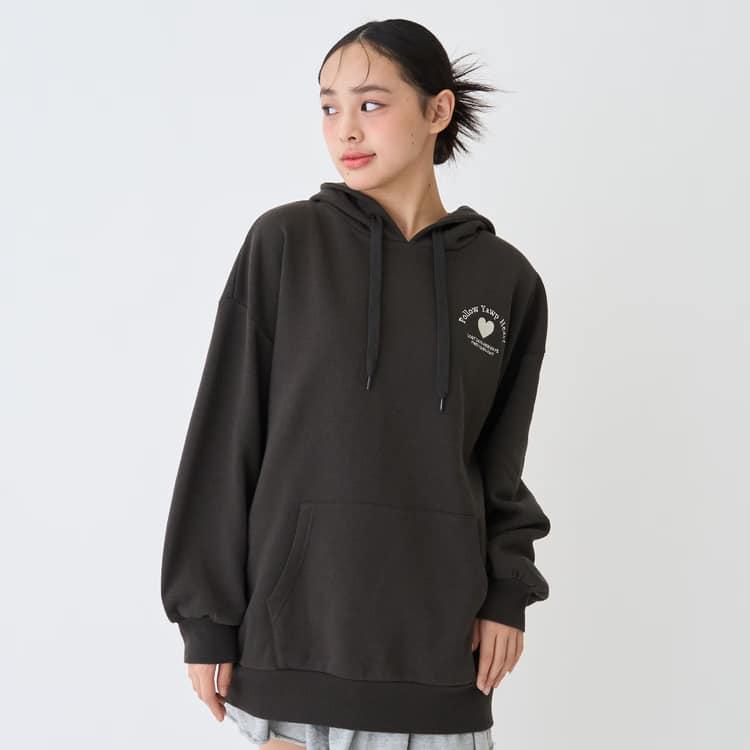 LOVETOXIC 30％OFFセールバックロゴチュニックパーカー ラブトキシック