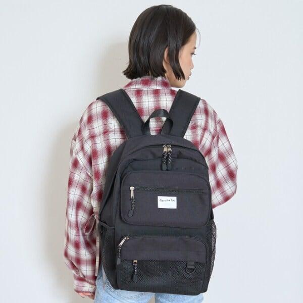 LOVETOXIC リュック はっ水 メッシュポケット 23L ラブトキシック