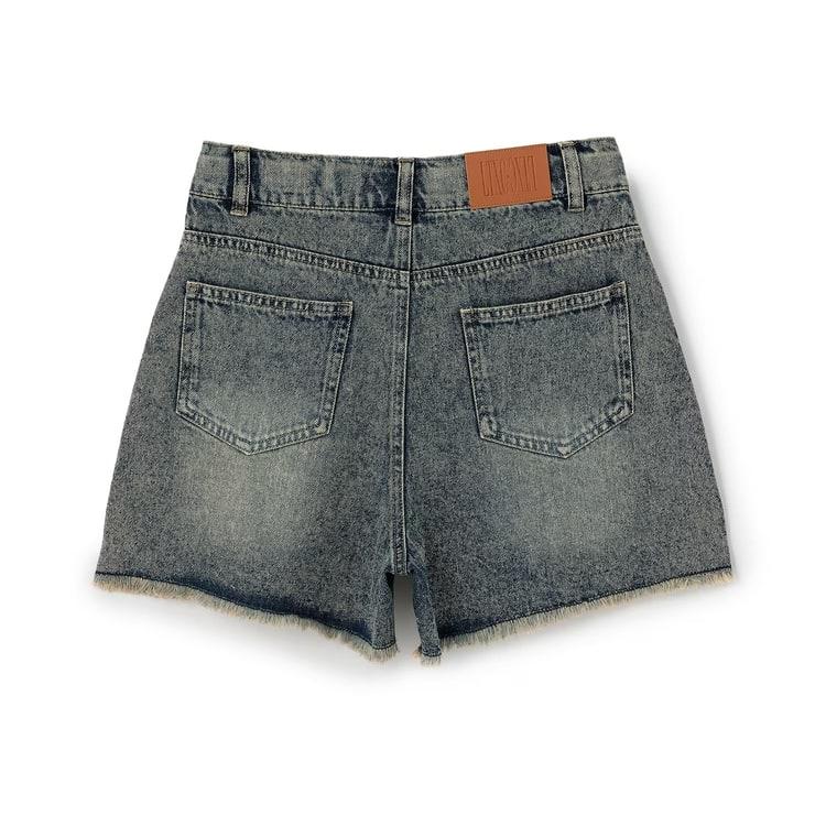LOVETOXIC ショートパンツ ダメージデニム ラブトキシック 女の子 140