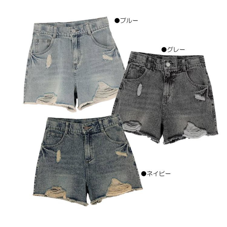 LOVETOXIC ショートパンツ ダメージデニム ラブトキシック 女の子 140