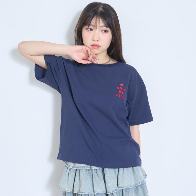ちゃ－ちゃん☆今季新品ミックス ラブトキシック☆半袖Tシャツセット 140 LOVETOXIC 送料込み 半袖Tシャツ 発泡バックハート ロゴ 綿100