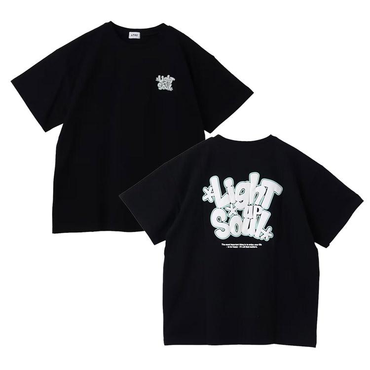 LOVETOXIC 送料込み 半袖Tシャツ バックロゴ 綿100% ラブトキシック