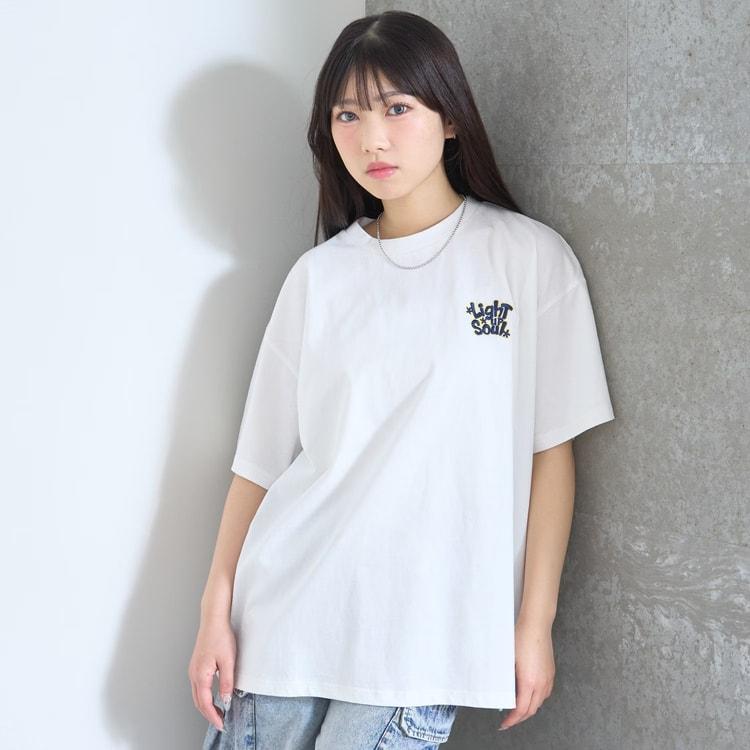 LOVETOXIC 送料込み 半袖Tシャツ バックロゴ 綿100% ラブトキシック