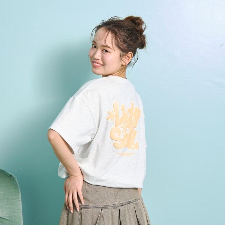 LOVETOXIC 送料込み 半袖Tシャツ バックロゴ 綿100% ラブトキシック
