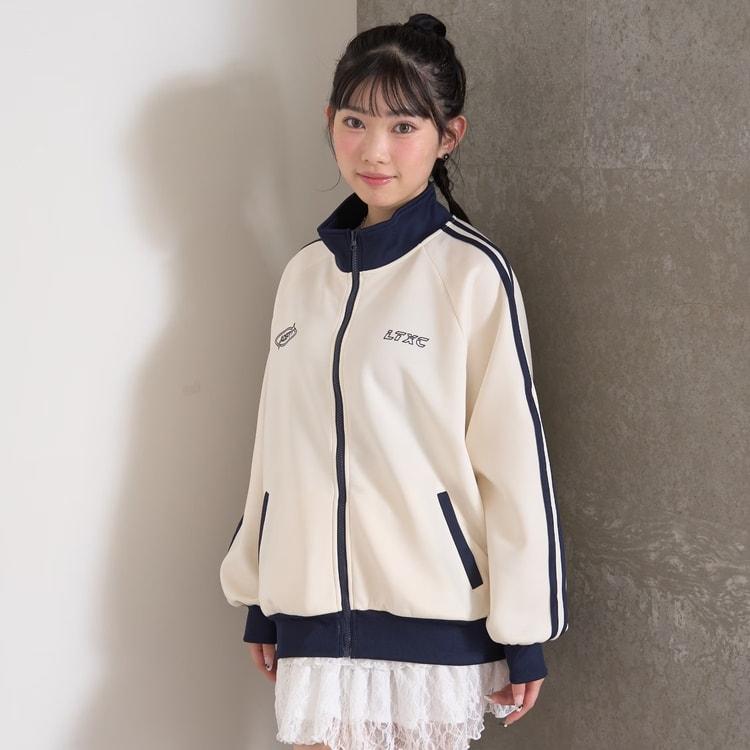 LOVETOXIC トラックジャケット ラブトキシック ロゴ 吸水速乾 ブルゾン