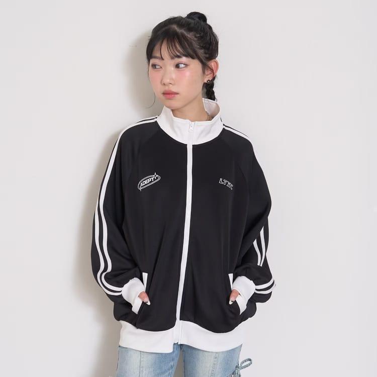 LOVETOXIC含む♪2/13日曜日に来れる方限定！子ども服150 LOVETOXIC トラックジャケット ラブトキシック ロゴ 吸水速乾 ブルゾン