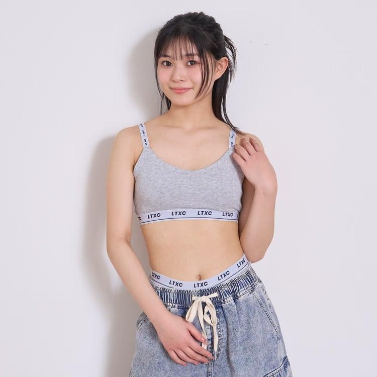 LOVETOXIC スポーツブラ ラインハーフトップ ラブトキシック 吸水速乾