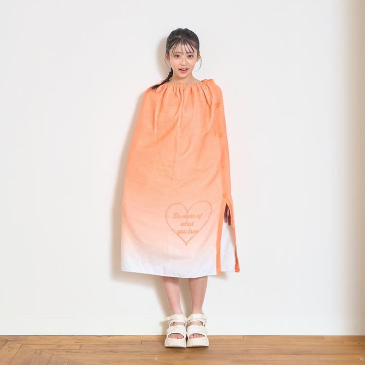 LOVETOXIC ラブトキシック 巻きタオル グラデーション ラップタオル