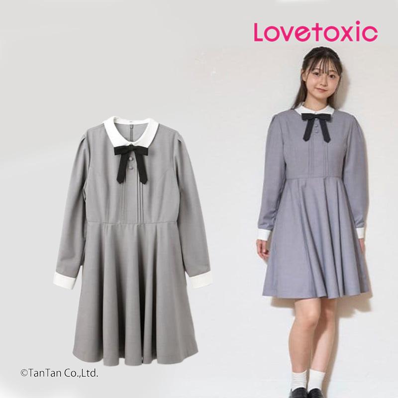 LOVETOXIC 20％OFFセール ラブトキシック リボンタイ付きワンピース