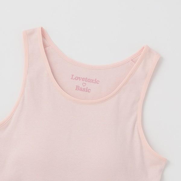 LOVETOXIC 10％OFFセールラブトキシック パット付きタンクトップ 綿100