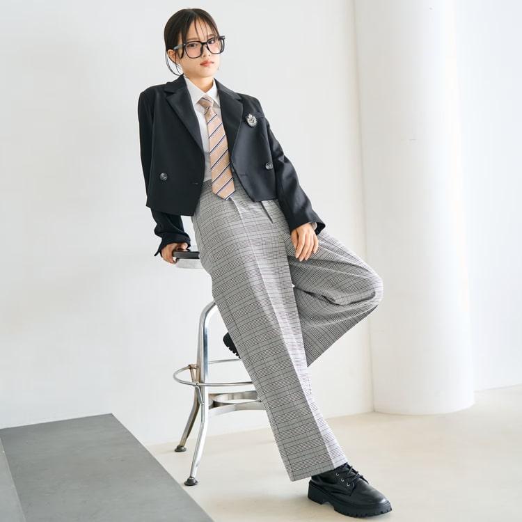 LOVETOXIC タックワイドパンツ ラブトキシック 卒服 女の子 無地