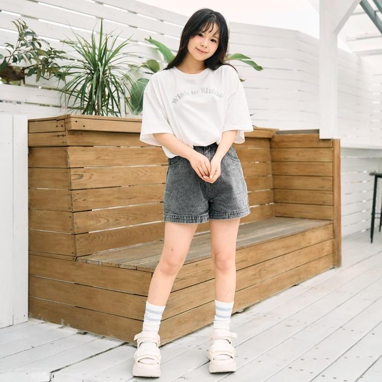 sexpot revenge ミニスカート、ショートパンツ　4点セット LOVETOXIC 30％OFFセール ラブトキシック ショートパンツ エンボスロゴ