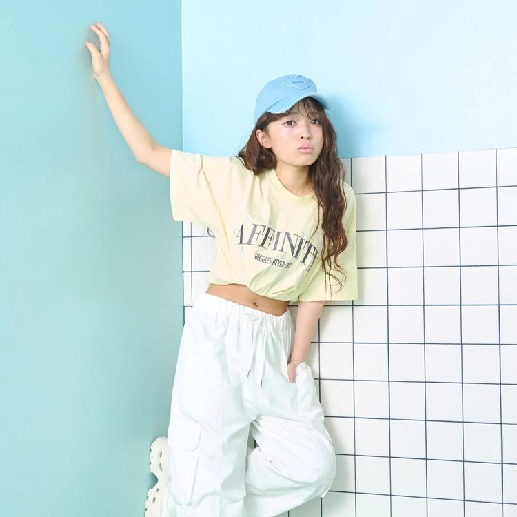 LOVETOXIC カレッジフラワー半袖Tシャツ ラブトキシック 綿100% 140