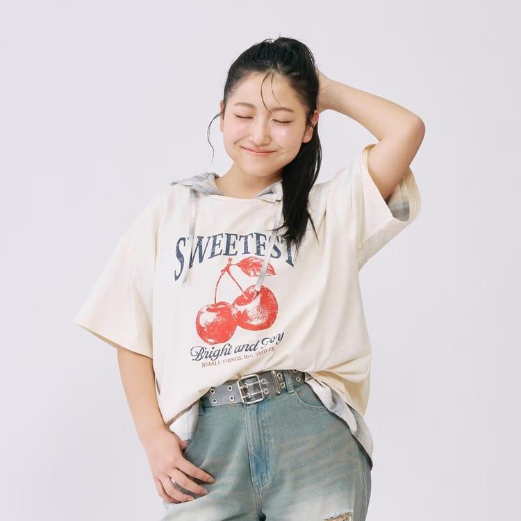 LOVETOXIC 送料込み 半袖Tシャツ アソートモチーフ ラブトキシック 綿