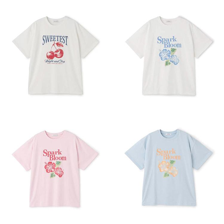 LOVETOXIC 30％OFFセール 半袖Tシャツ アソートモチーフ