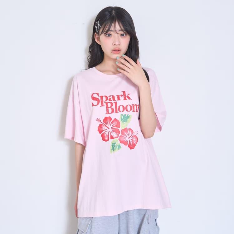 LOVETOXIC 送料込み 半袖Tシャツ アソートモチーフ ラブトキシック 綿