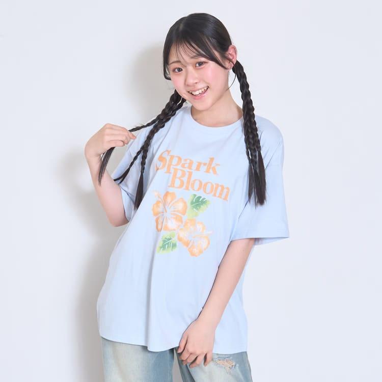 LOVETOXIC 送料込み 半袖Tシャツ アソートモチーフ ラブトキシック 綿