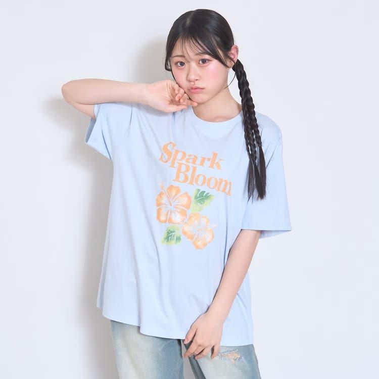 LOVETOXIC 送料込み 半袖Tシャツ アソートモチーフ ラブトキシック 綿