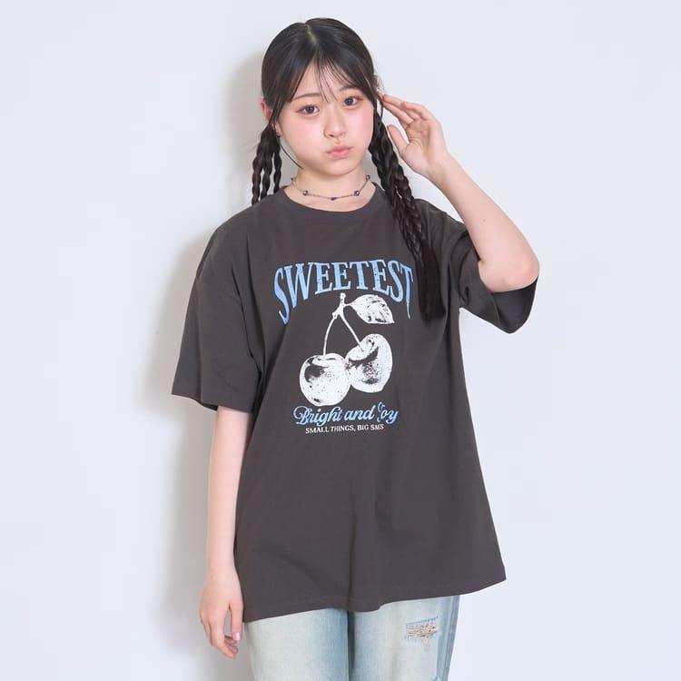 LOVETOXIC 送料込み 半袖Tシャツ アソートモチーフ ラブトキシック 綿
