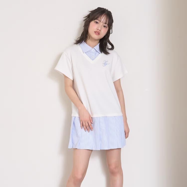 LOVETOXIC 30％OFFセール レイヤード風ワンピース ラブトキシック 140