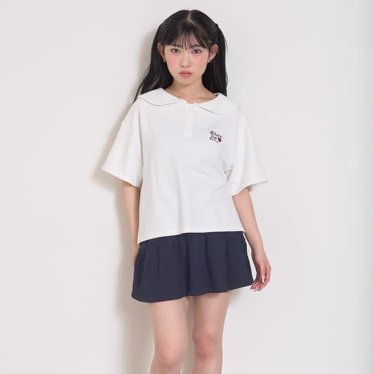LOVETOXIC セーラーポロセットアップ ラブトキシック 吸水速乾 上下