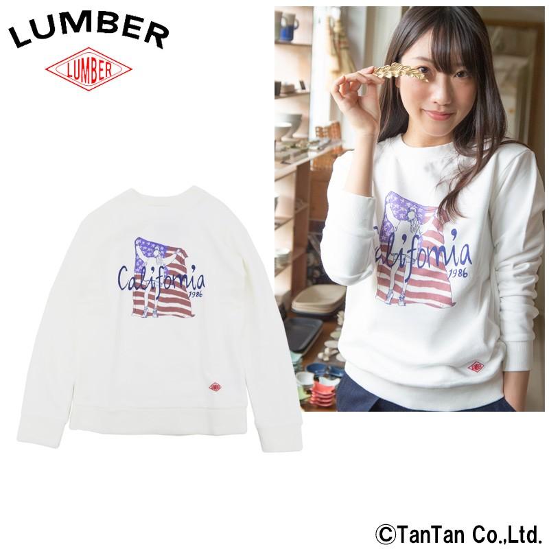 送料無料 Lumber ランバー 長袖トレーナー スウェット 星条旗柄 レディース メンズ パパ ママ 男女兼用 ユニセックス おしゃれ 大人サイズ ネコポス便ng 1903 C Lum 子供服 ベビー服通販タンタン 通販 Yahoo ショッピング