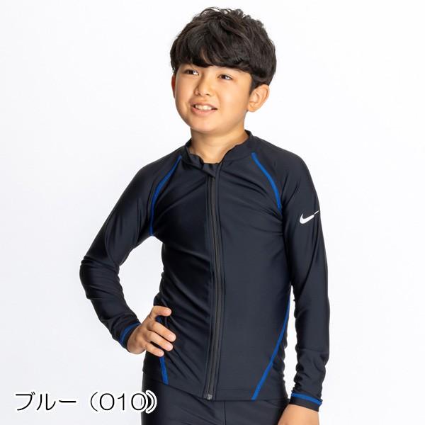 NIKE SWIM ナイキスイム ジップ長袖ラッシュガード 男女兼用 男の子 女の子 キッズ ジュニア 120-170cm K 2502 59 |  | 04