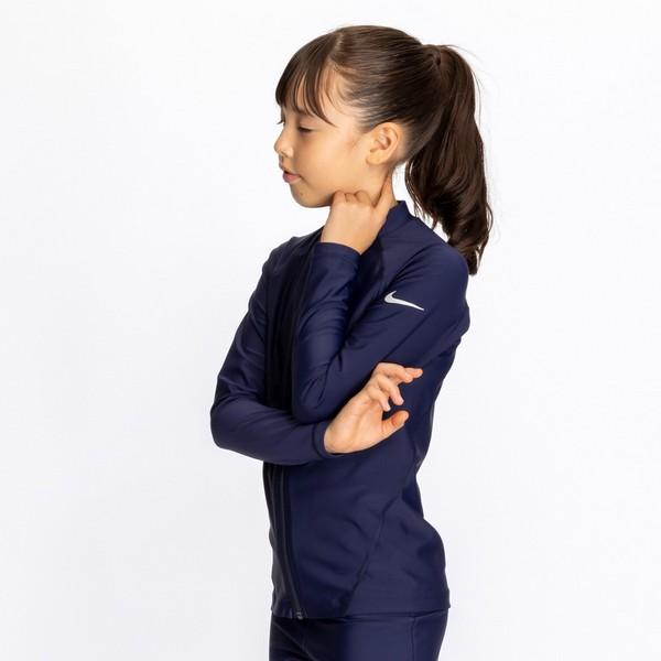 NIKE SWIM ナイキスイム ジップ長袖ラッシュガード 男女兼用 男の子 女の子 キッズ ジュニア 120-170cm K 2502 59 |  | 08