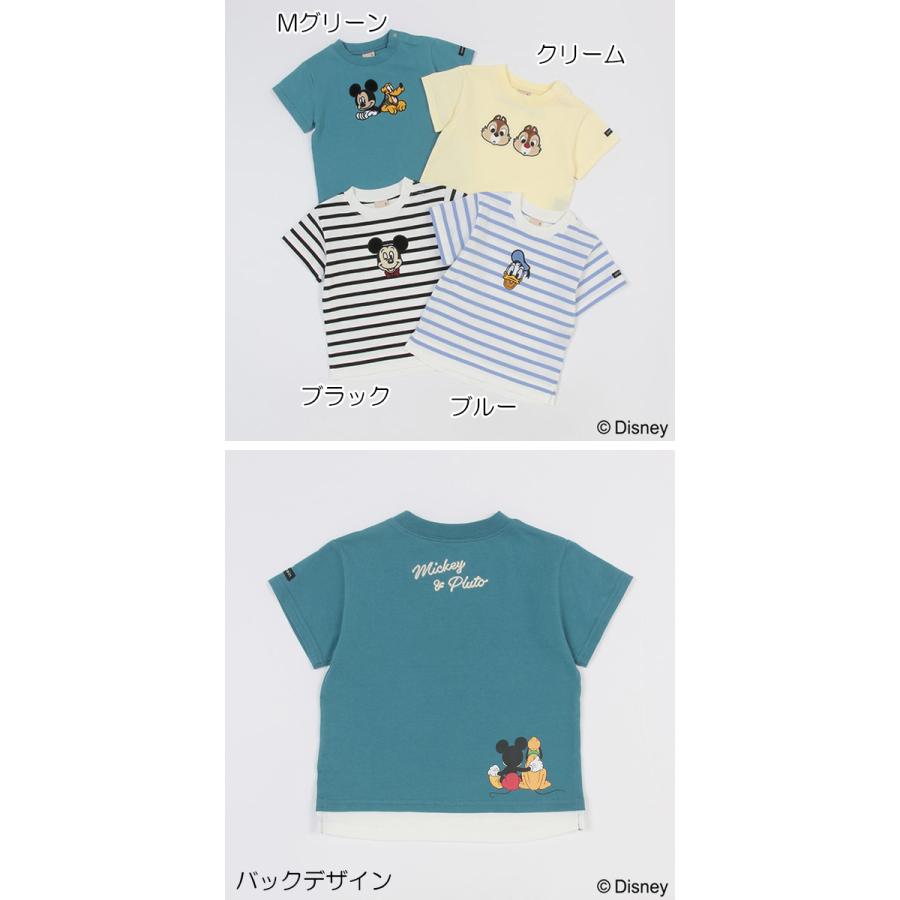 petit main プティマイン 半袖Tシャツ ディズニーコラボ 男の子 女の子 