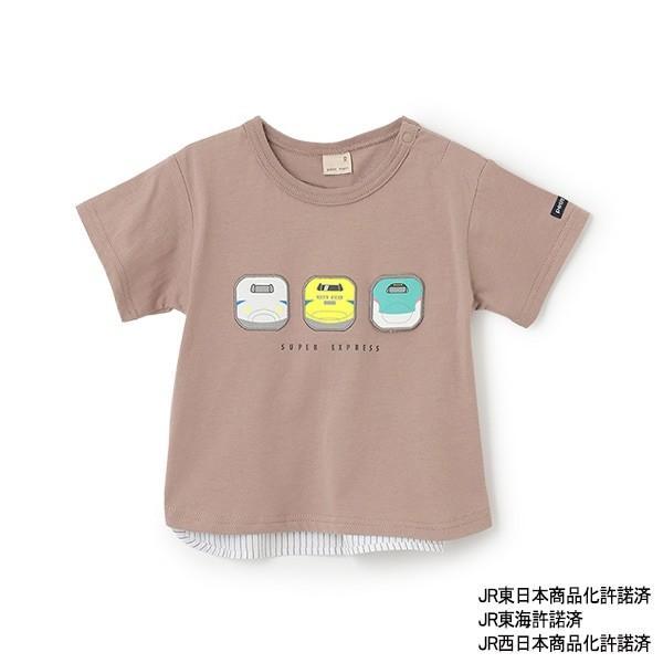 petit main 10％OFFセール プティマイン アソートワッペン半袖Tシャツ