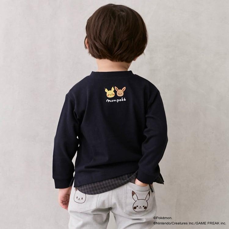 petit main 30％OFFセールモンポケ 刺しゅう長袖T プティマイン 男の子