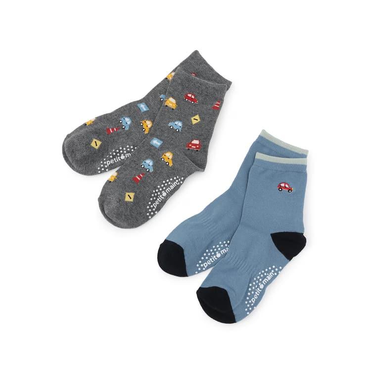 petit main 10％OFFセールソックス2Pセット プティマイン 靴下 男の子