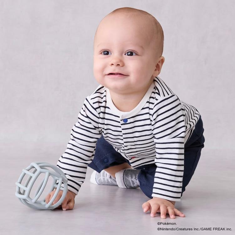 petit main 30％OFFセール モンポケ セーラーカバーオール＋スタイ