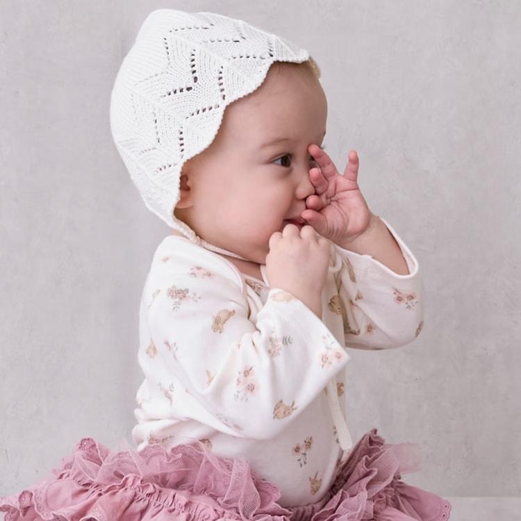 petit main 30％OFFセール長袖ロンパース ワンポイント 総柄 プチプラ