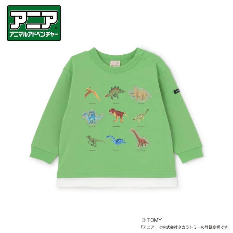 petit main TOMICA・ANIA トミカ アニア 長袖Tシャツ プティマイン