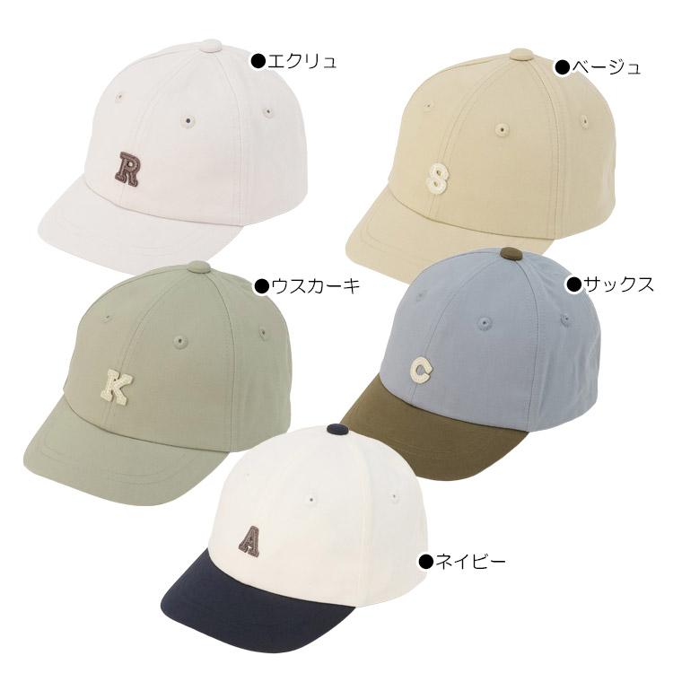 petit main キャップ 帽子 アルファベットロゴ プティマイン 男の子
