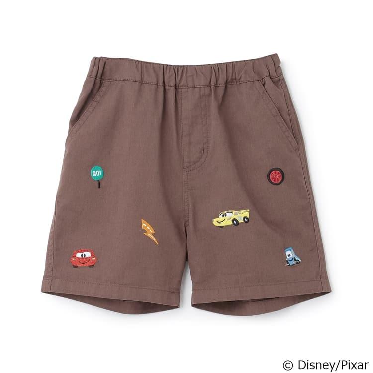 petit main ベイマックス カーズ 刺しゅう ハーフパンツ プティマイン