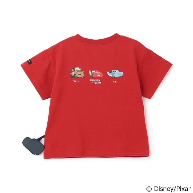 petit main 30％OFFセール ベイマックス カーズ フェイス柄 半袖T