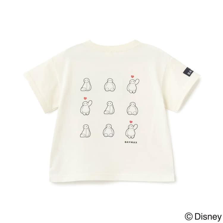 petit main ベイマックス カーズ アップリケ柄 半袖Tシャツ 接触冷感
