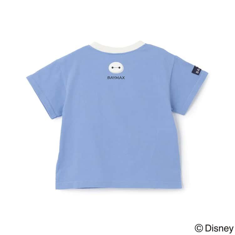 petit main ベイマックス カーズ アップリケ柄 半袖Tシャツ 接触冷感