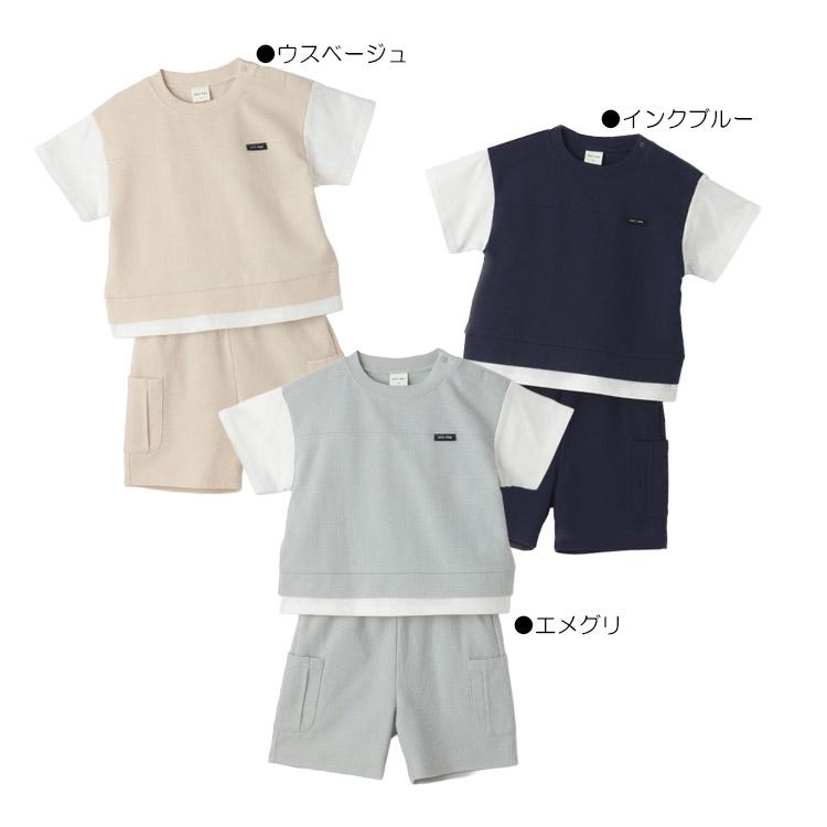 petit main ドッキング 上下セット プティマイン セットアップ 接触冷